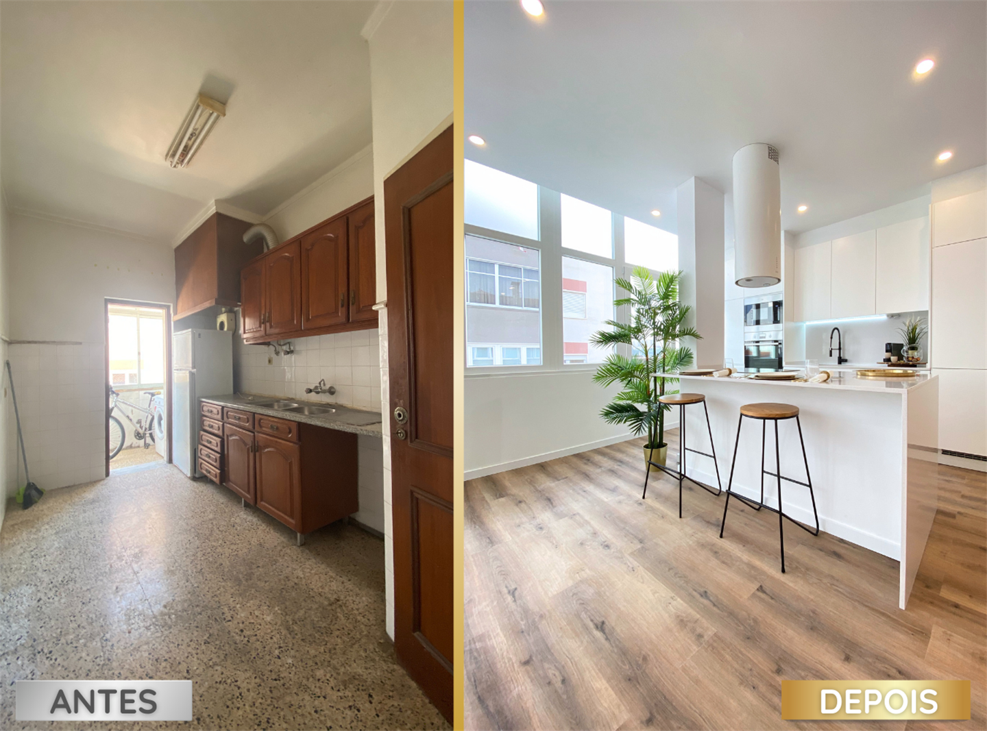 Projeto Remodelação by Casa Ideal®: Casa da Ilha