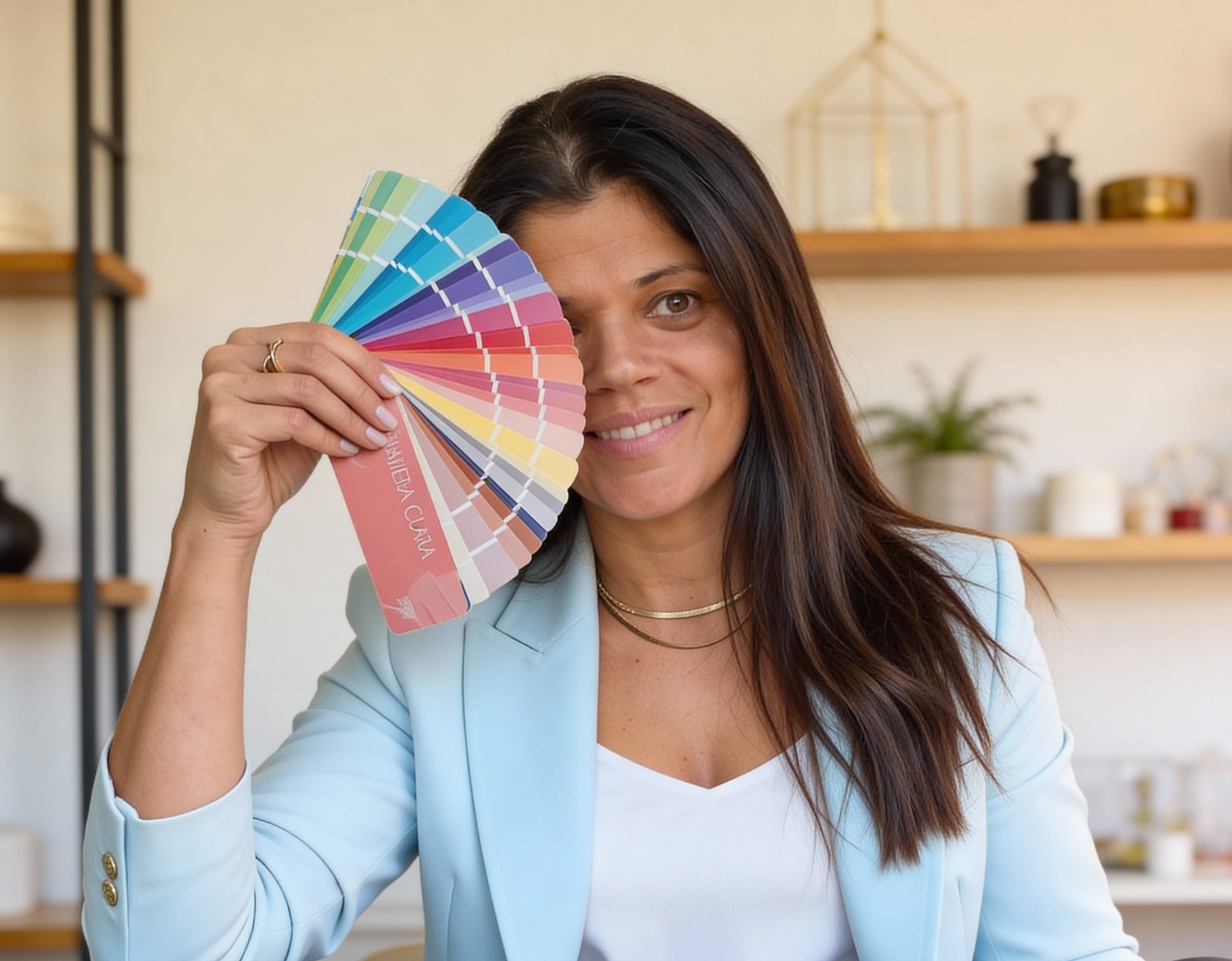 Margarida Ruivo, Casa Ideal®, com um leque de cores