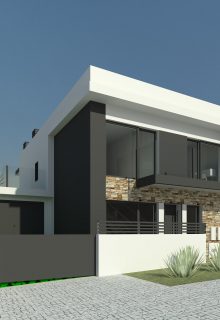 Moradias T4 em Projeto com Piscina | Sobreda > Caparica